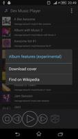Dev Music Player اسکرین شاٹ 2
