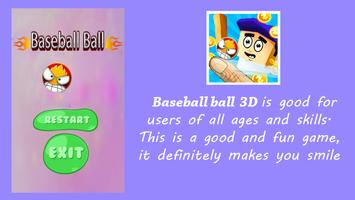 Baseball ball 3D capture d'écran 1