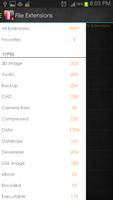 File Extensions screenshot 1