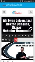 KIRŞEHİR AKTÜEL โปสเตอร์