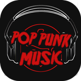 Pop punk music icône