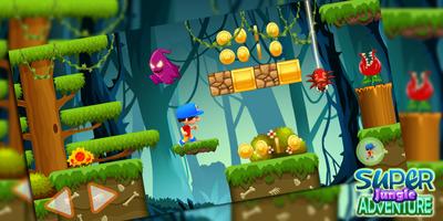 Super Jungle Adventure - Jungle World اسکرین شاٹ 1
