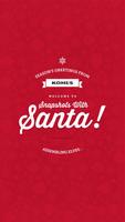 Snapshots with Santa-poster