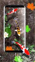 3D Koi Fish Wallpaper HD - 3D Fish Live Wallpapers captura de pantalla 3