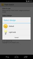 Flash Switch (Widget) capture d'écran 2