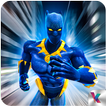 ”Panther Superhero Avenger vs Crime City