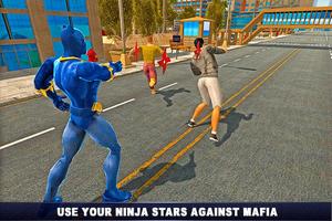 Panther Superhero Avenger vs Crime City Ekran Görüntüsü 1