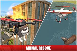 Drone FireFighter: 911 Rescue Operations captura de pantalla 1