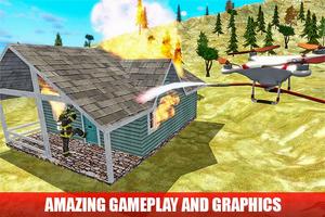 Drone FireFighter: 911 Rescue Operations screenshot 2