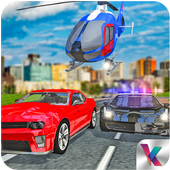 Crime Chase Police Helicopter icon
