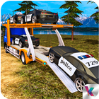 Offroad Police Transport Truck Sim simgesi