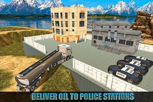Offroad Police Transport Truck Sim capture d'écran 2