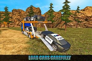 Offroad Police Transport Truck Sim স্ক্রিনশট 3