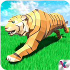 ikon harimau simulator hutan