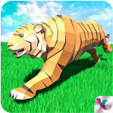 Tigre simulador fantasia selva