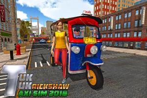 Taxi Games: Offroad Tuk Tuk Rickshaw Driving syot layar 3