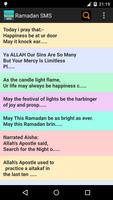 Ramadan Mubarak SMS Collection capture d'écran 3