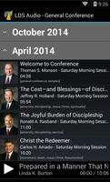 LDS Audio - General Conference Affiche