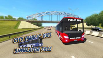 City Public Bus Simulator Free پوسٹر