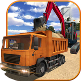 Heavy Crane Excavator Simulator 3D biểu tượng