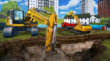 Heavy Crane Excavator Simulator 3D Ekran Görüntüsü 3