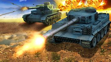 3D معركة الدبابات البطل الملصق