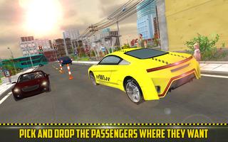 Taxi Games Taxi Simulator Game ポスター