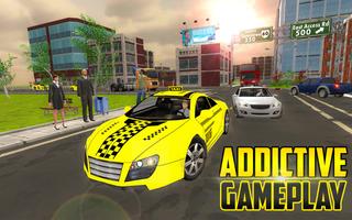 Taxi Games Taxi Simulator Game スクリーンショット 1