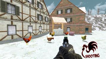 Chicken Shooter Game Shooting imagem de tela 2