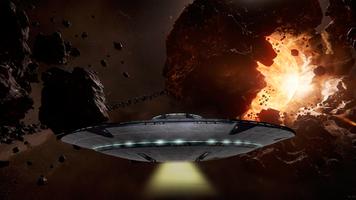 برنامه‌نما Flying Saucer Universe Defence عکس از صفحه