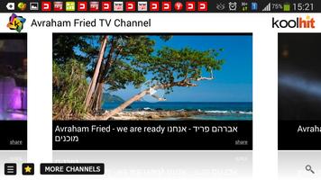 Avraham Fried TV Channel Affiche