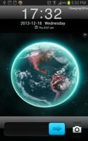 3D Earth HD Go Locker Theme Screenshot 2