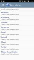 Easy Internet captura de pantalla 1