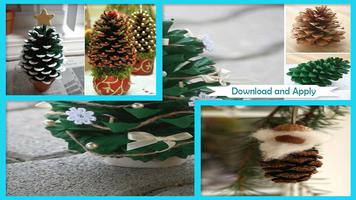 Смазливая DIY Сова Pinecone Craft скриншот 2