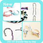 350+ DIY Bracelet Step by Step simgesi