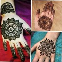 Henna Design Step by Step Affiche