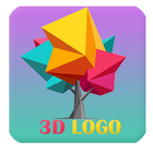 3D Logo Maker Name Art Logo Designer ícone