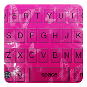 Girly Pink Keyboard Theme icon