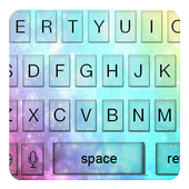 Rainbow Glitter Keyboard Theme icon