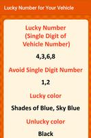 Lucky Number for Your Vehicle capture d'écran 2