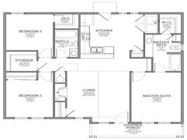 House Plans Ideas Affiche