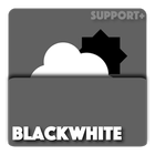 BlackWhite weather komponent icon