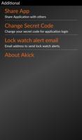 Akick Mobile Security screenshot 3