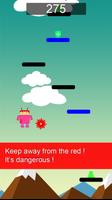 Debots crazy jump: a jump game Cartaz