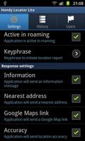 Handy Locator Lite capture d'écran 1