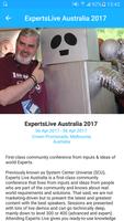 ExpertsLive Australia 2017 capture d'écran 3