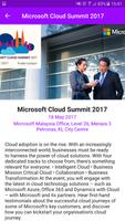 Microsoft Cloud Summit 2017 capture d'écran 2