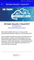 IM Cyber Security + Cloud 2017 スクリーンショット 2