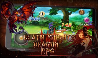 Mort du Dragon Knights RPG Affiche