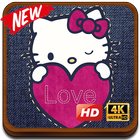 Hello Kitty Cute Wallpaper HD icône